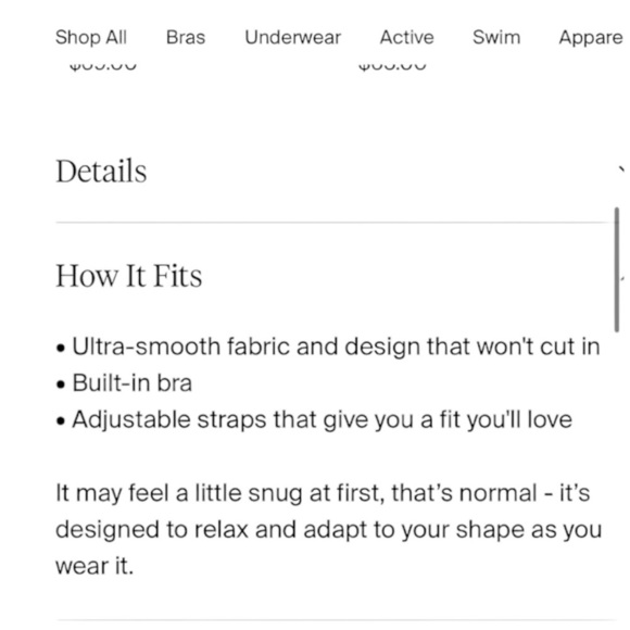 Knix Nude Luxe Lift V Neck Wireless Bra Tank - Picture 9 of 9